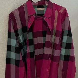 Men’s Burberry Long Sleeve Shirt